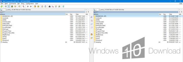 Total Commander 64-bit screenshot