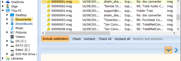 Total Mail Converter screenshot