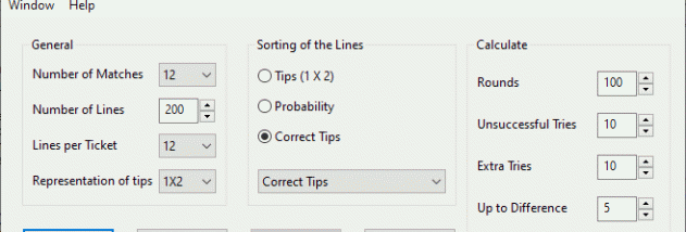 TotoCalculator 2 screenshot