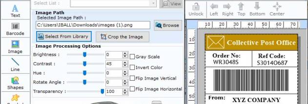 Traceability Barcode Inventory Tool screenshot