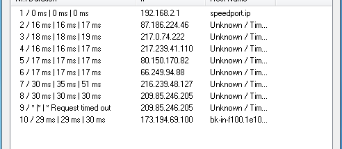 TraceRouteOK screenshot