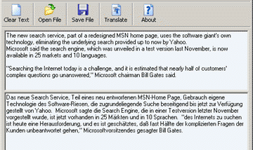 Translation Pad screenshot