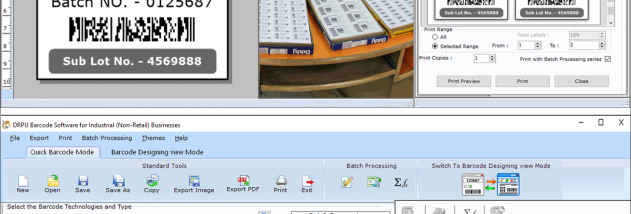 Transport and Logistic Label Maker Tool screenshot