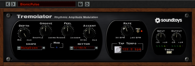 Tremolator screenshot