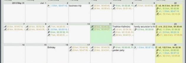 Triathlon Training Diary screenshot