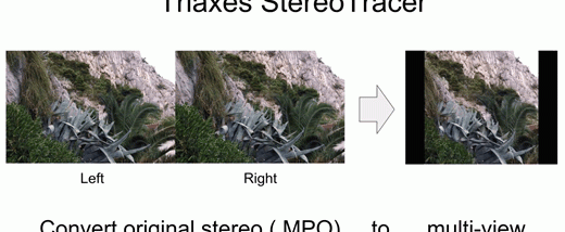 Triaxes StereoTracer screenshot