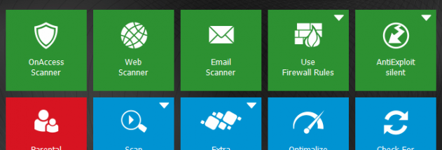 TrustPort Internet Security Sphere screenshot
