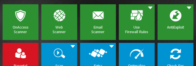TrustPort Total Protection Sphere screenshot