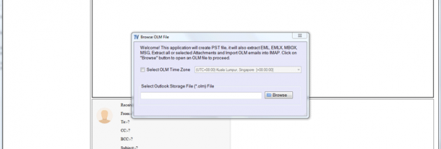 TrustVare OLM Converter screenshot