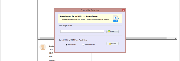 TrustVare OST to PST Converter screenshot