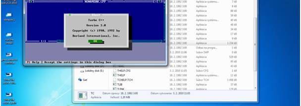 Turbo C++ screenshot