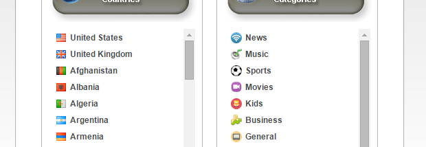 TV Chrome screenshot