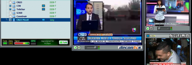 TV Viewer ISDB-T, 1seg screenshot