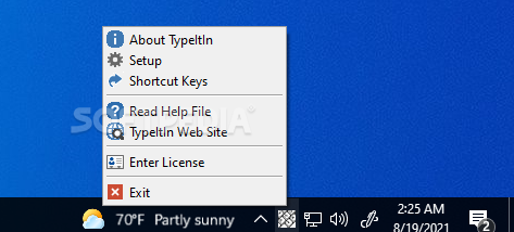 TypeItIn Enterprise screenshot