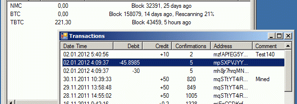 Ufasoft Coin screenshot