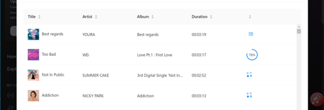 UkeySoft Tidal Music Converter screenshot