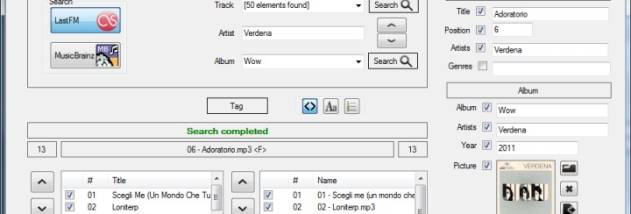 Ultimate Music Tagger screenshot