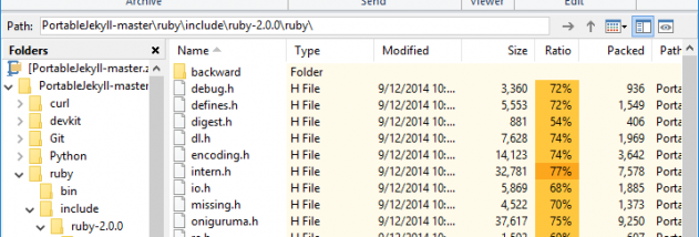 UltimateZip screenshot