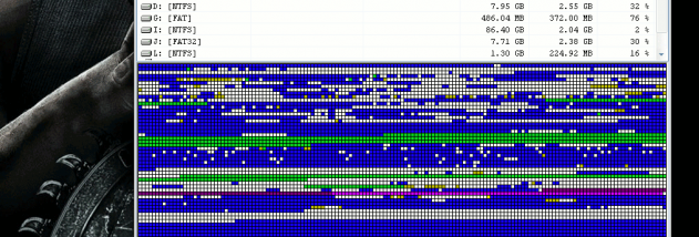 UltraDefrag x64 screenshot