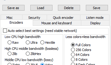 UltraVNC 64 bit screenshot
