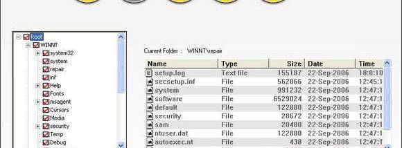 Undelete NTFS Partition Files screenshot