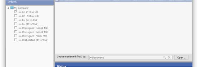 Undelete Plus screenshot
