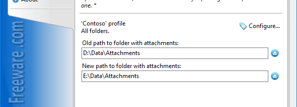 Update Linked Attachments for Outlook screenshot