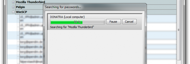 UpdateStar Password Finder screenshot