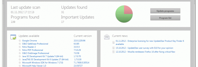 UpdateStar Premium Edition screenshot