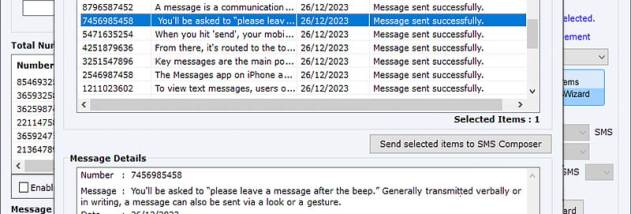 USB Modem Bulk Messaging Program screenshot