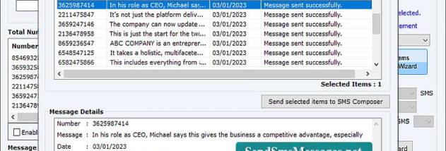 USB Modem Text Messaging Tool screenshot