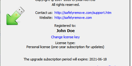 USB Safely Remove screenshot