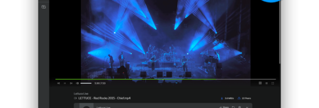 uTorrent Web screenshot