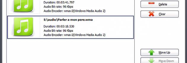 VAIS Audio Converter screenshot