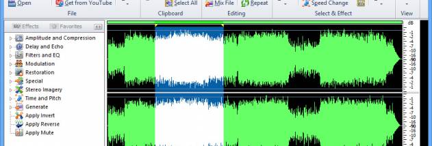 VAIS Audio Editor screenshot