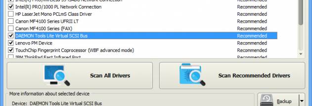 VAIS Driver Backup screenshot