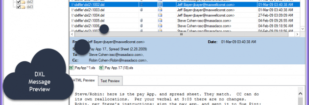 Vartika DXL to PST Converter Software screenshot