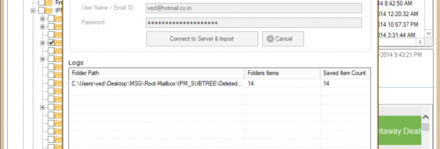 Vartika MSG to Office 365 Converter screenshot