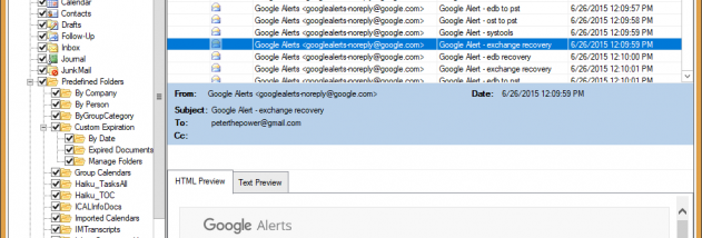 Vartika NSF to office365 Converter screenshot