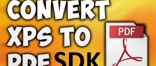 VeryUtils XPS to PDF Converter SDK screenshot