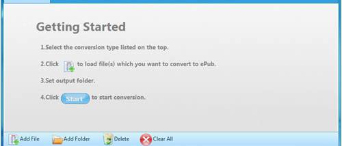 Vibosoft ePub Converter screenshot