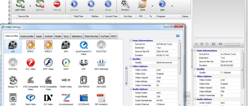 Video To Video Converter screenshot
