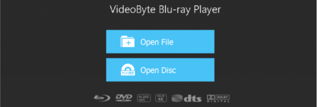 VideoByte Blu-ray Player screenshot