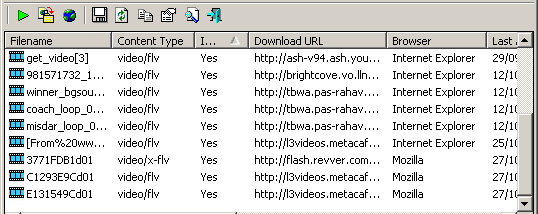 VideoCacheView Portable screenshot