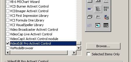 VideoEdit Gold ActiveX Control screenshot