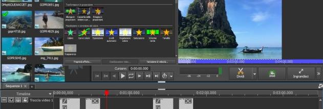 VideoPad Editor video gratuito screenshot
