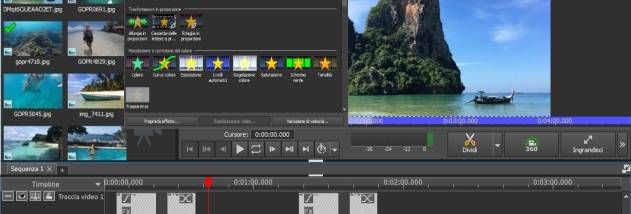 VideoPad Editor video gratuito screenshot