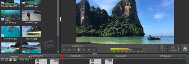 VideoPad Master-editie screenshot