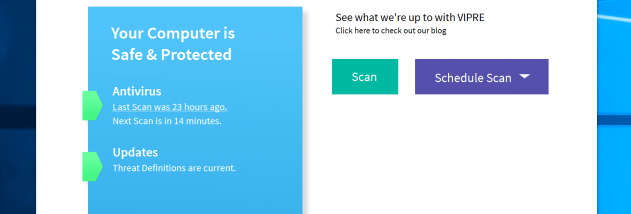 VIPRE Antivirus screenshot