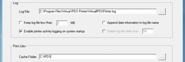Virtual IPDS Printer screenshot